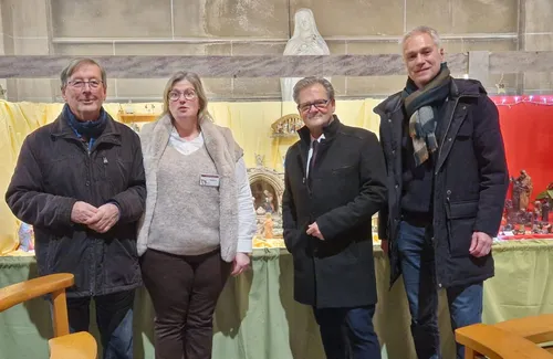 Inauguration des crèches